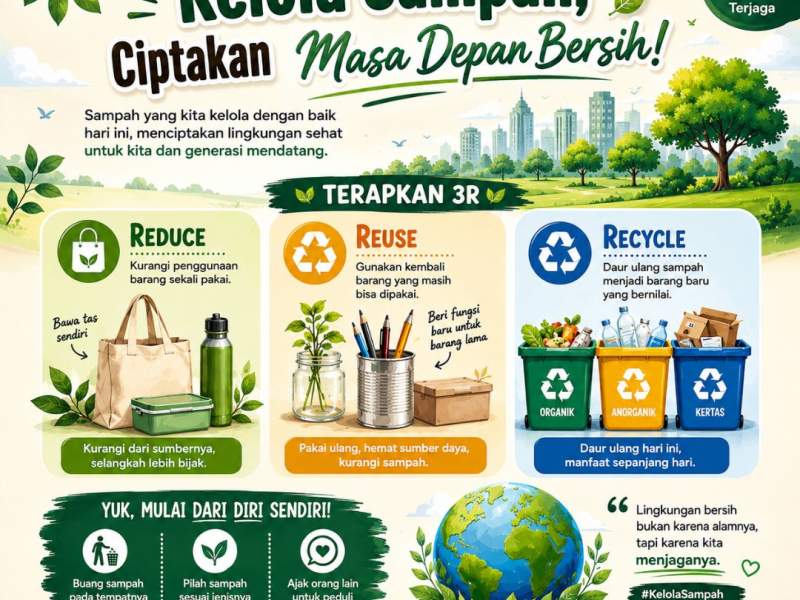 Kelola Sampah dengan 3R